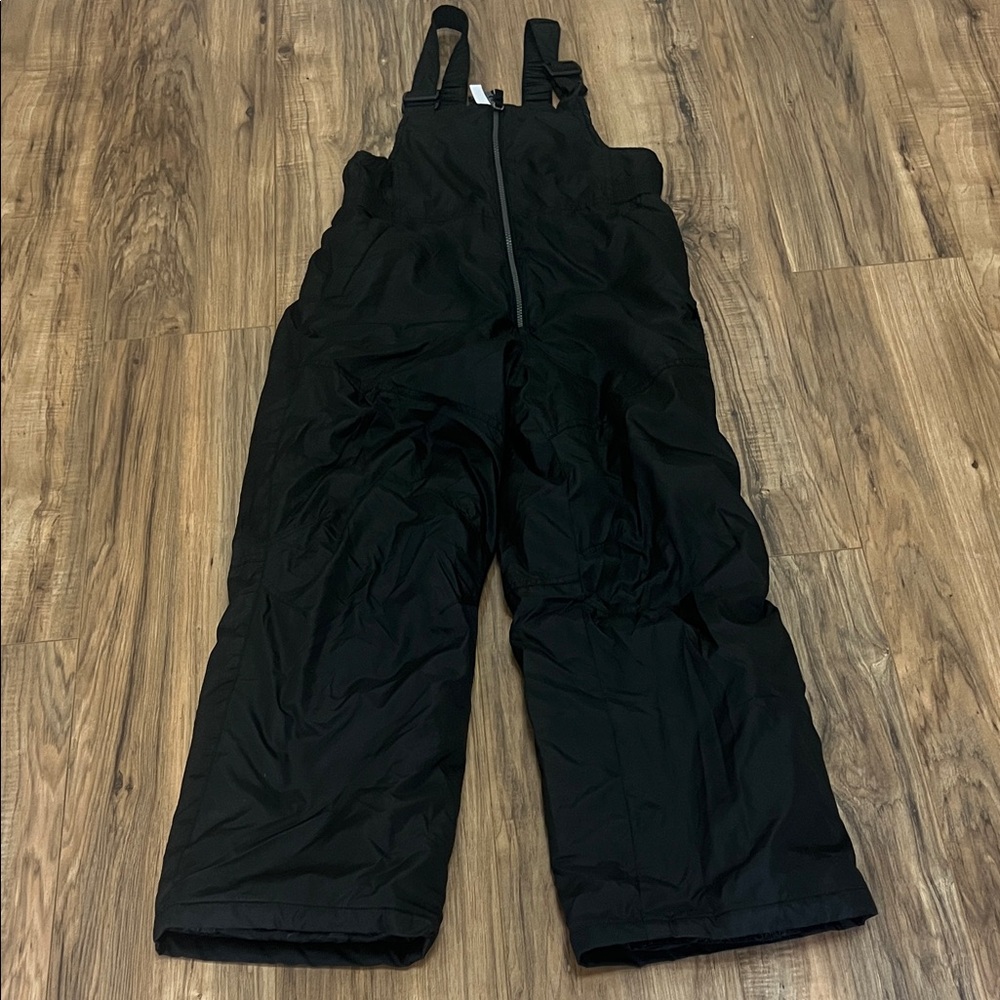 Zero Exposure ZeroXposure Kids Black Snow Bib Overalls Sz L14/16